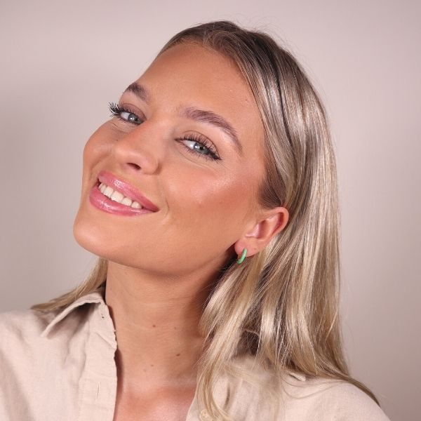 Pastel Huggie Hoops